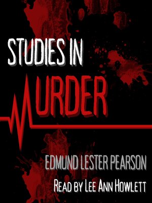 cover image of Studies in Murder